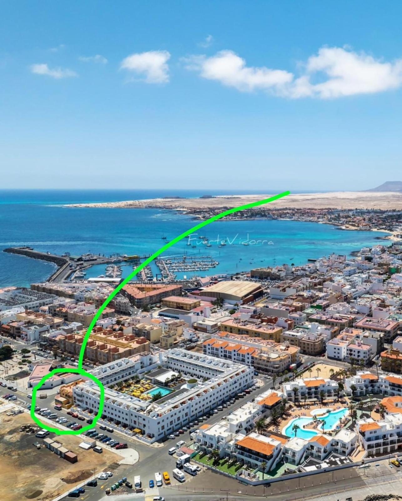 Modern Apartment With Sea Views In Corralejo Exteriör bild